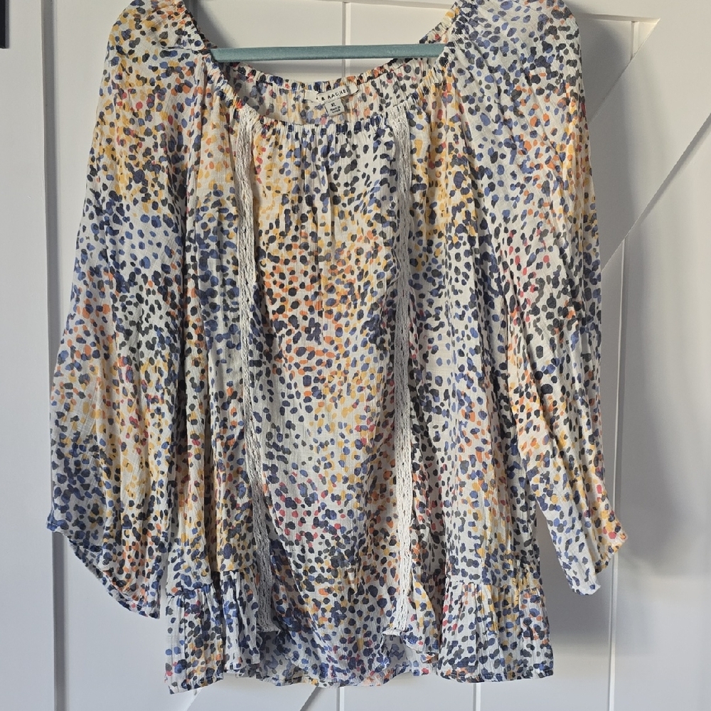Zac & Rachel Multicolor Patterned Blouse
